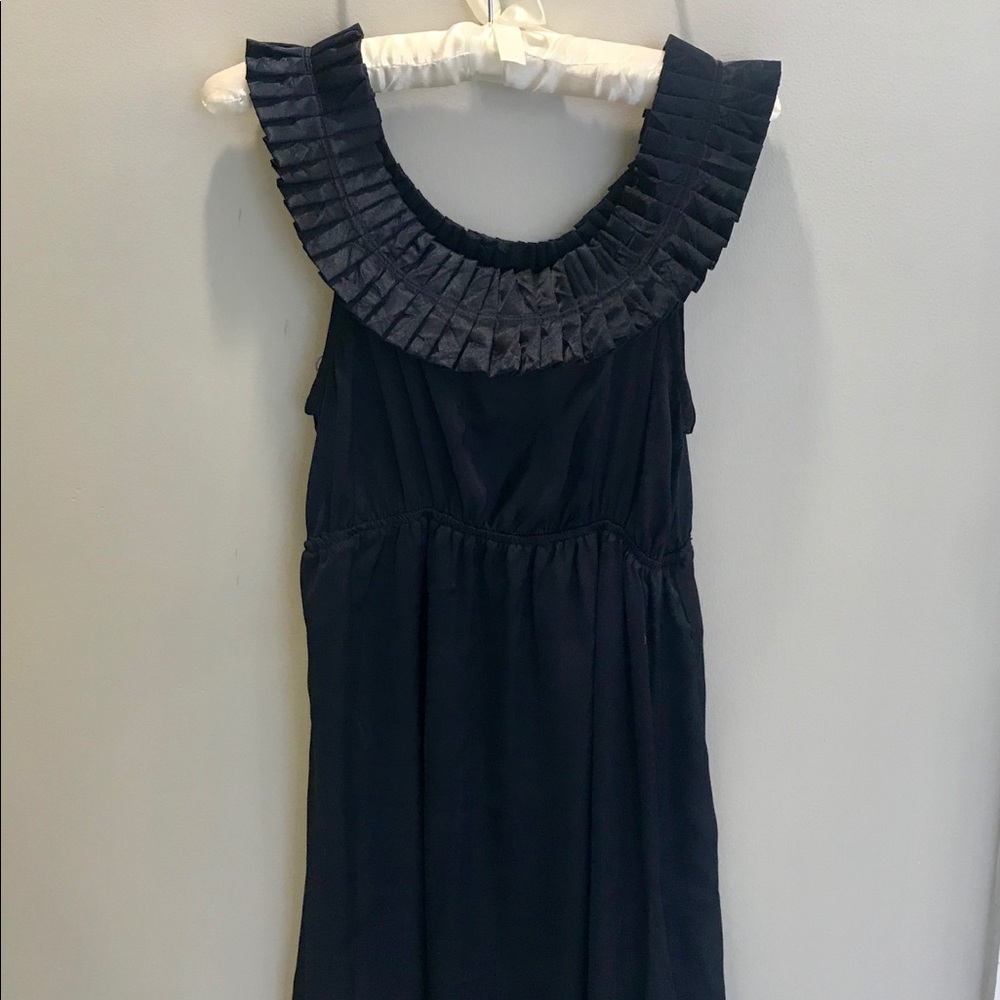 Navy Knee-Length Dress (Medium)